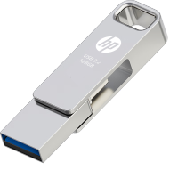 惠普（HP）128GB Type-C USB3.2 Gen1 手机电脑U盘x206c  全金属双接口 多功能学习办公优盘