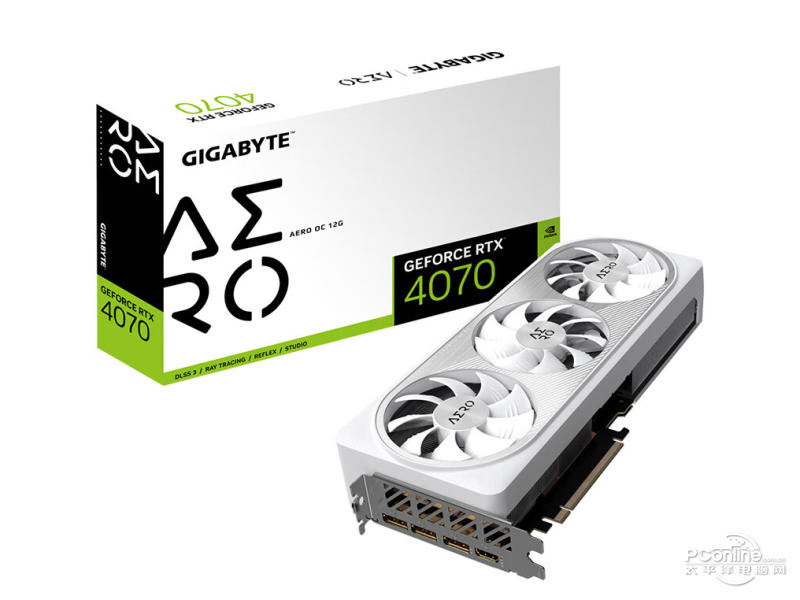 技嘉GeForce RTX 4070 AERO OC 12G配盒图