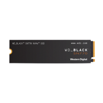 西部数据（WD）黑盘SN770 PCIE4.0 M.2接口NVMe协议台式机笔记本游戏高速SSD固态硬盘 黑盘 SN770 500G