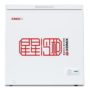 星星（XINGX） 219升小型冰柜家用 冷藏冷冻转换冷柜 商用大容量单温单箱低霜 顶开门冰箱 BD/BC-219E