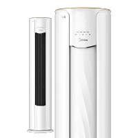 美的(Midea) 空调2匹 风酷三级能效  变频冷暖 客厅空调立式 空调柜机 京东小家智能 KFR-51LW/N8MJC3