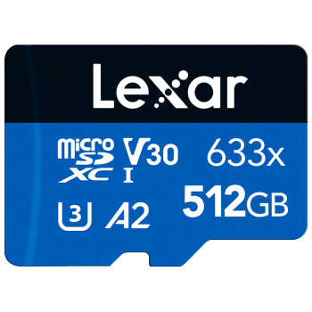 ׿ɳLexarTFMicroSD洢 switchֻڴ濨 C10 U3 V30 4K 512G TF A2 ٴ洢