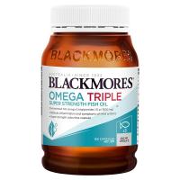 BLACKMORES澳佳宝3倍omega3浓缩dha深海欧米伽鱼油软胶囊成人澳洲