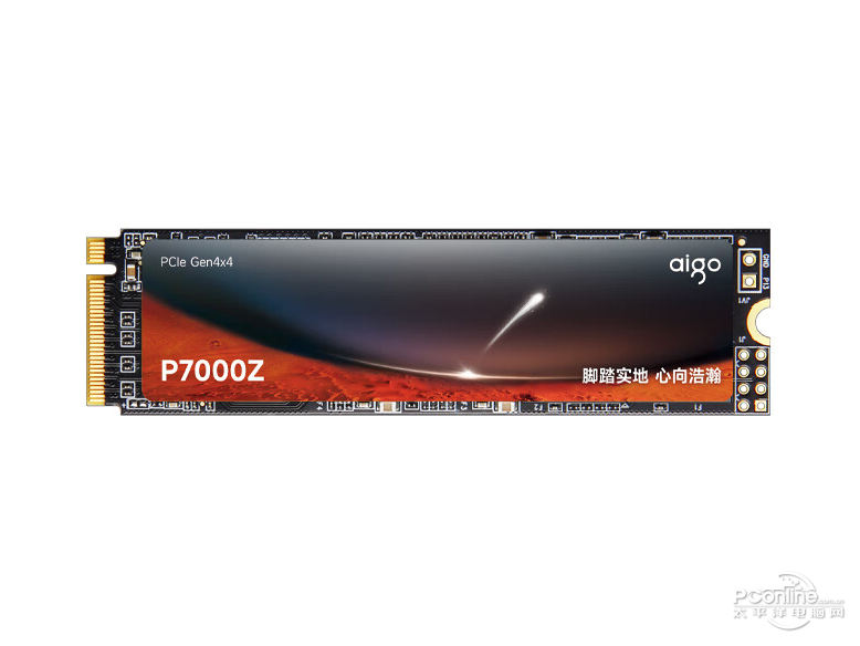 aigo P7000Z 1TB M.2 SSD 正面