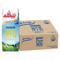 安佳（Anchor）3.6g蛋白质 全脂牛奶 250ml*24整箱 新西兰原装进口草饲牛奶