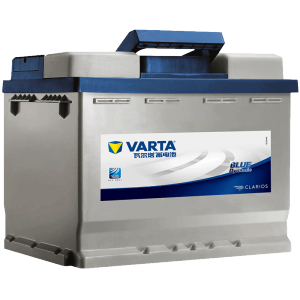 瓦尔塔（VARTA）汽车电瓶蓄电池蓝标免维护适用速腾 朗逸 卡罗拉 汉兰达 别克英朗 65D23L【容量60AH/CCA500A】