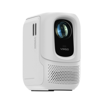 微果（VIMGO）C1投影仪家用家庭影院（物理1080P 自动对焦 自动梯形矫正）云朵白