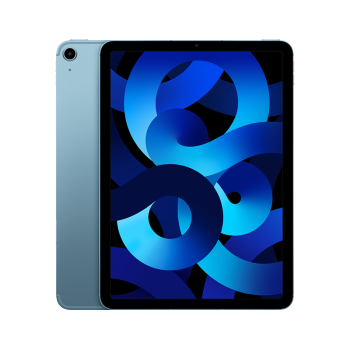 Apple iPad Air（第 5 代）10.9英寸平板电脑 2022年款（256G WLAN+Cellular版/M1芯片Liquid视网膜屏 MM7G3CH/A）蓝色
