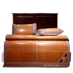 席师傅 竹席1.8m床凉席夏季家用 本竹碳化席（无枕套） 180X200CM
