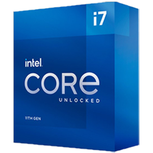 英特��(Intel)酷睿系列 奔�v系列 CPU�理器 �_式�C 原盒 11代i7-11700KF【8核16�程】