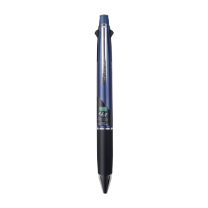 三菱（Uni）五合一多功能笔商务中油笔签字笔原子笔（四色圆珠笔+自动铅笔）军蓝色笔杆 MSXE5-1000-05
