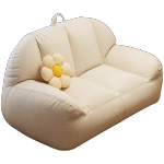 LEZAO 乐造 懒人沙发 柠檬黄色 140cm