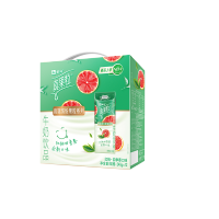 蒙牛 纯甄风味酸牛奶营养早餐酸风味酸奶尝鲜礼盒装  红西柚口味 230g×10瓶*2箱