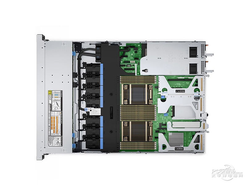 戴尔PowerEdge R450 1U机架式服务器(银牌4314×2/32GB/2×480GB+2×4TB/H345)