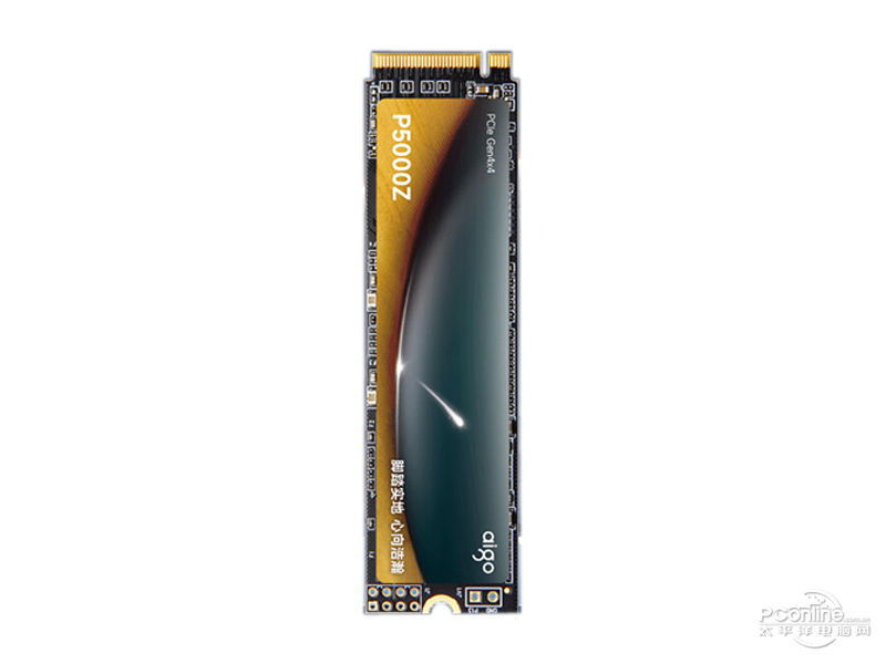 aigo P5000Z 512GB M.2 SSD 正面