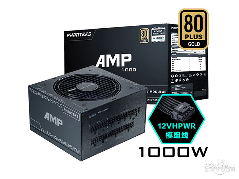 追风者AMP 金牌全模组 1000W 主图