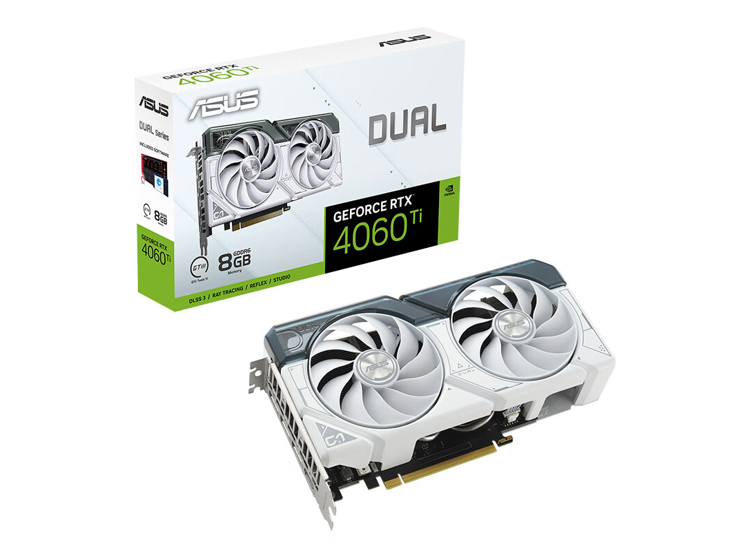 ˶DUAL GeForce RTX4060TI-O8G-WHITEͼ