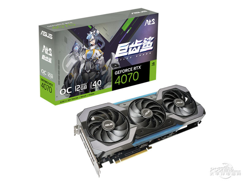 华硕ATS GeForce RTX4070-O12G-GAMING