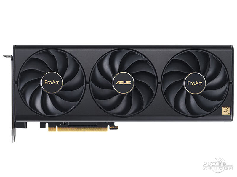 华硕PROART GeForce RTX4070TI-O12G 正面