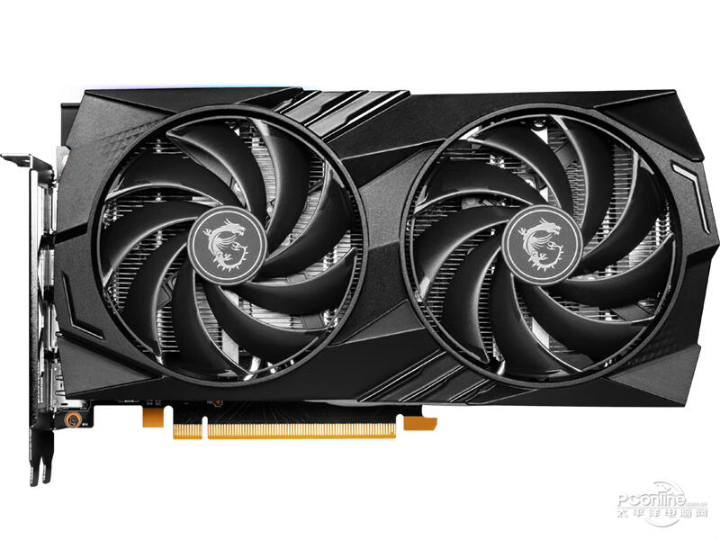 微星GeForce RTX 4060 GAMING X 8G 正面