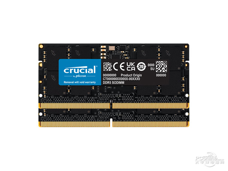 英睿达DDR5 4800 64GB(32GB×2)笔记本内存 主图