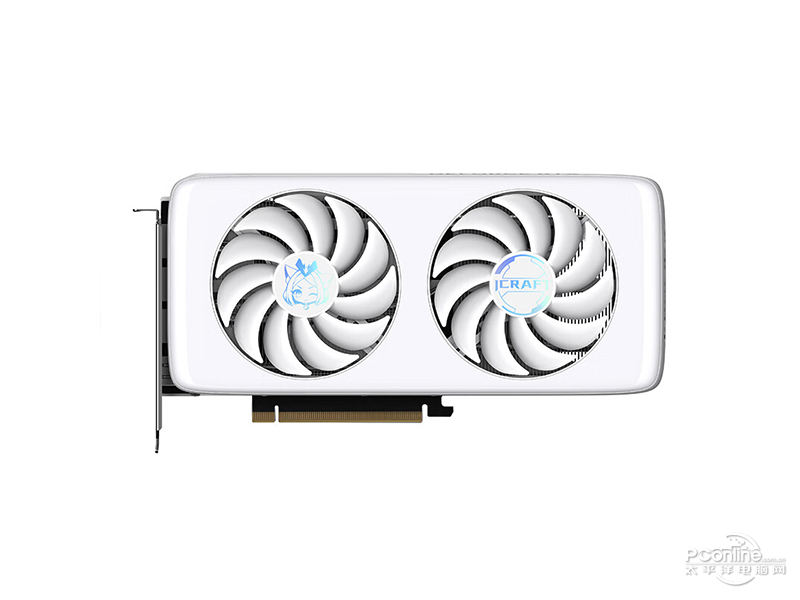 铭瑄MS-RTX4060Ti iCraft OC8G 瑷珈X2 正面