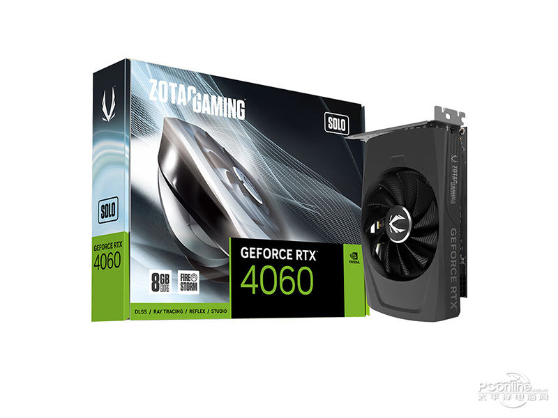 索泰GeForce RTX4060 8GB SOLO