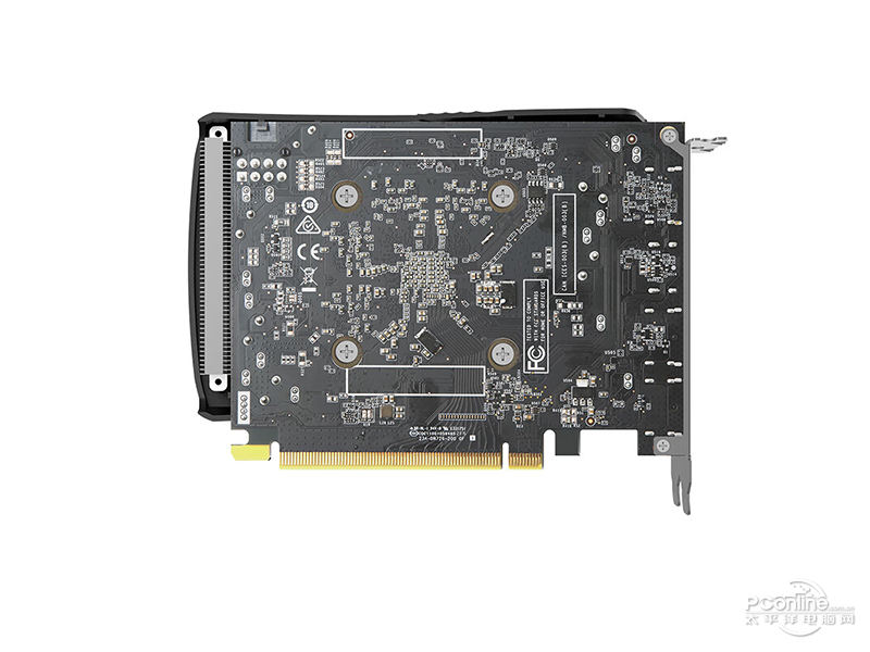 索泰GeForce RTX4060 8GB SOLO背面