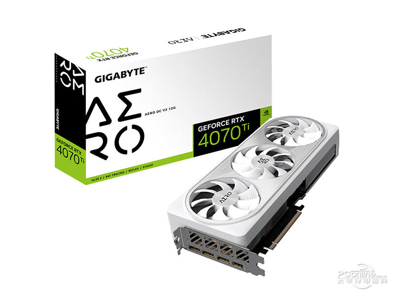 技嘉GeForce RTX 4070Ti AERO OC V2 12G