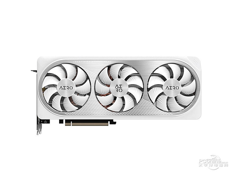 技嘉GeForce RTX 4070Ti AERO OC V2 12G 正面