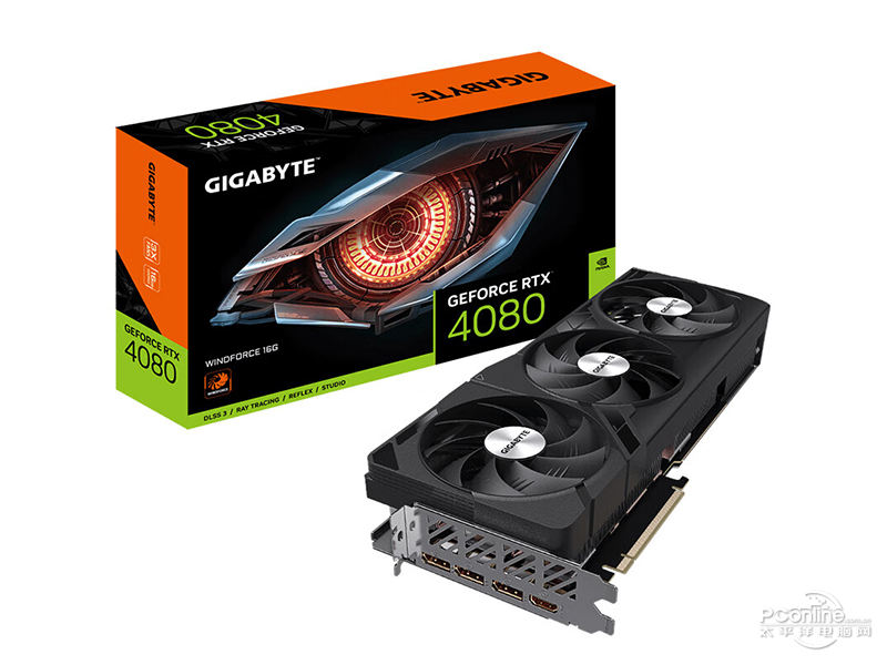 技嘉GeForce RTX 4080 WindForce 16G