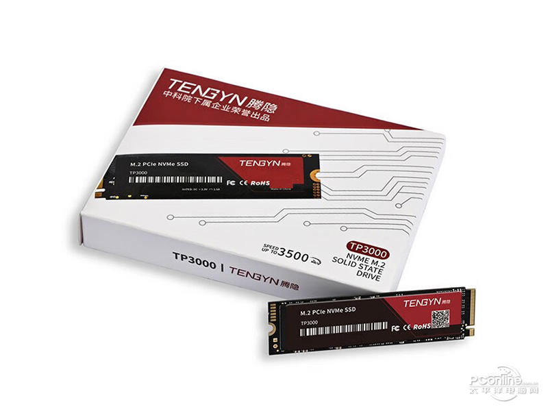 腾隐TP3000 1TB M.2 SSD配盒图