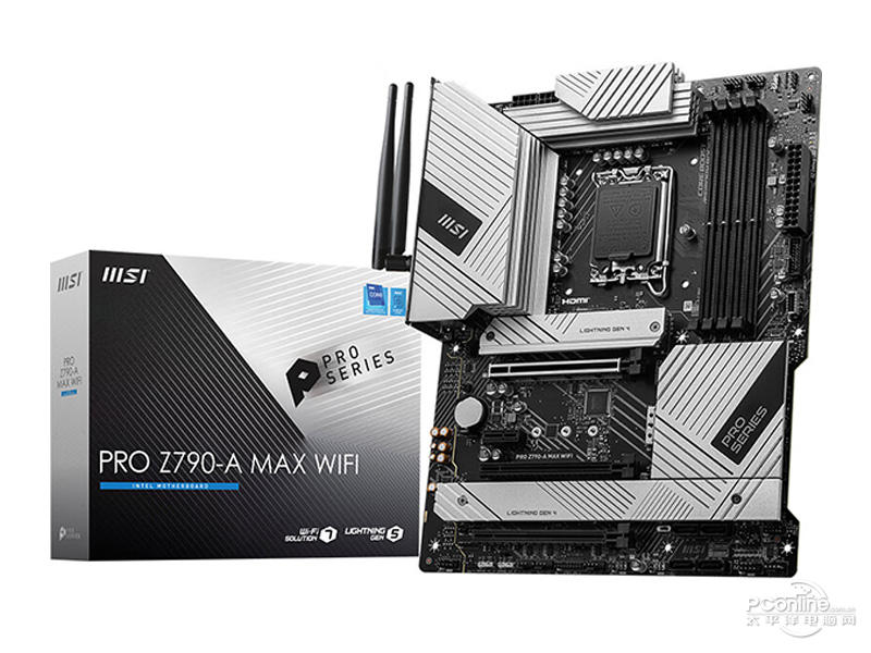 微星PRO Z790-A MAX WIFI DDR5 正面