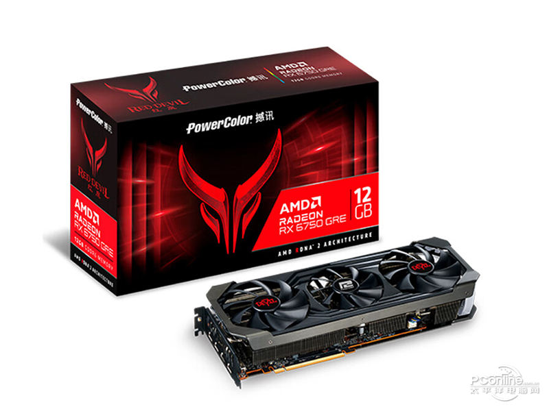 撼讯AMD RADEON RX 6750GRE 红魔