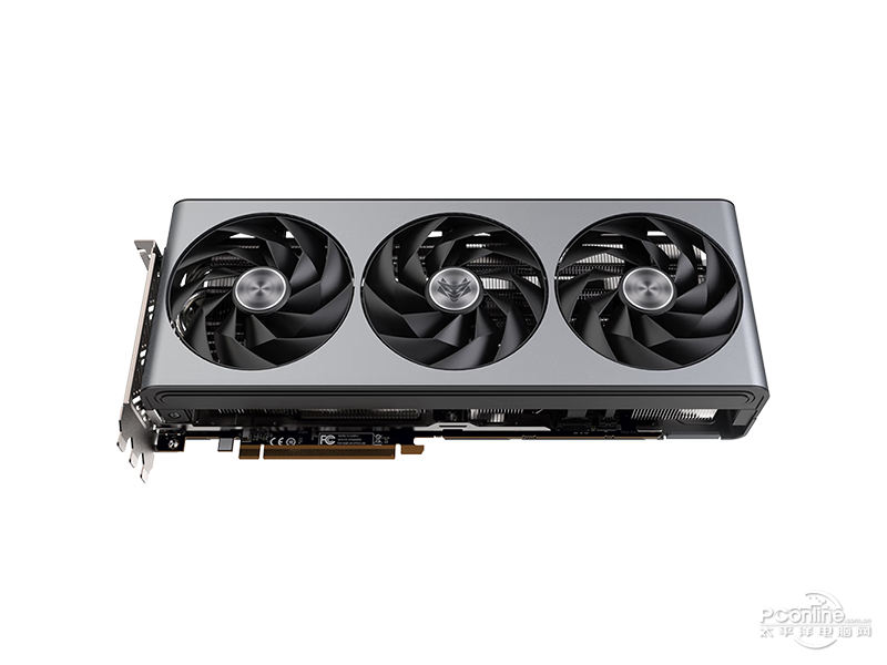 蓝宝石AMD RADEON RX 7800 XT 16G 超白金 正面