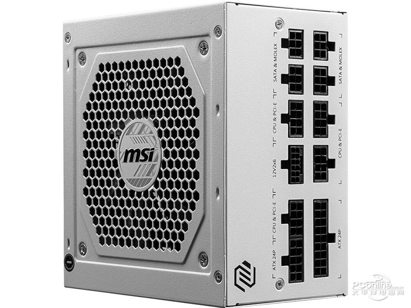 微星MAG A850GL PCIE5 WHITE