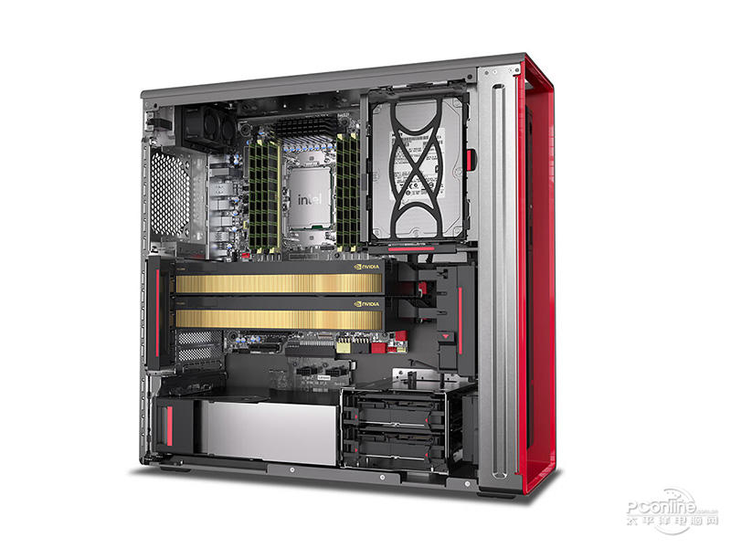 联想ThinkStation P5(W3-2423/32GB/1TB+4TB/RTX3060)