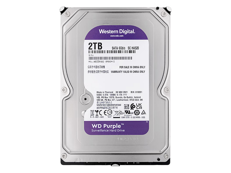  2TB 64MB SATA Ӳ(WD23PURZ)ͼ