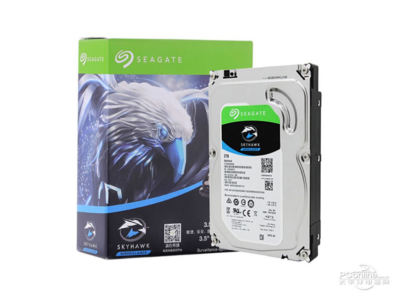 希捷酷鹰 2TB 256M 5400转 SATA 硬盘(ST2000VX017) 主图