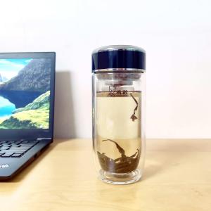 双重玻璃+双重抗菌，健康饮水好搭档——希诺抗菌玻璃杯