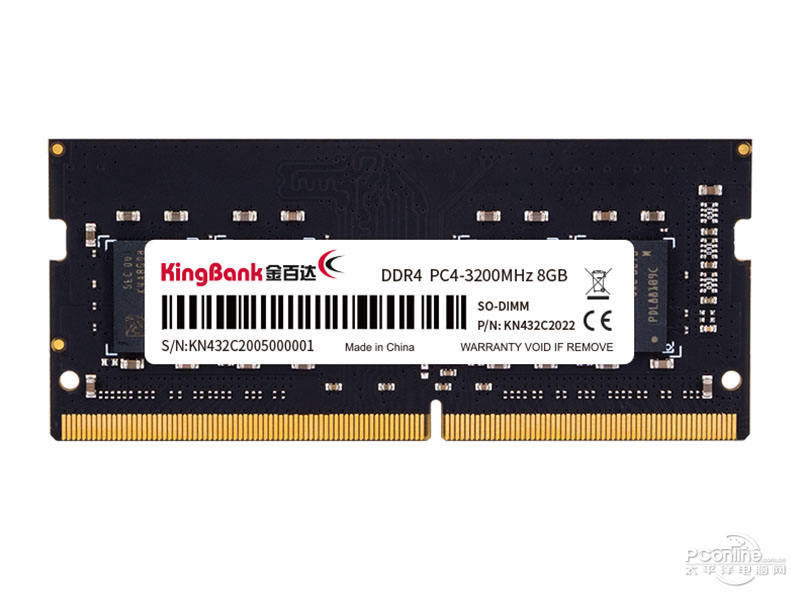 金百达DDR4 3200 8GB笔记本内存条 图片