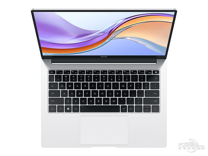 荣耀MagicBook X 14(酷睿i5-13420H/16GB/512GB)俯视