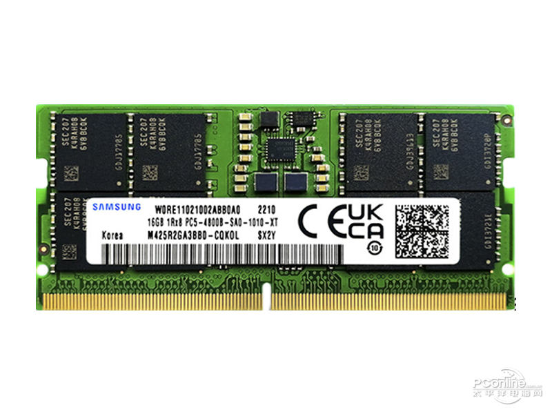 三星DDR5 4800 16GB笔记本内存条 图片