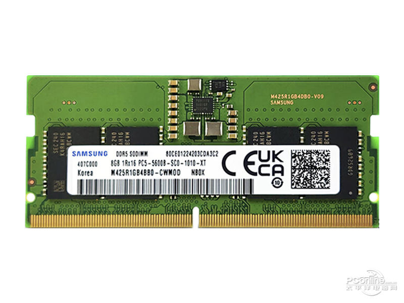 三星DDR5 5600 8GB笔记本内存条 图片
