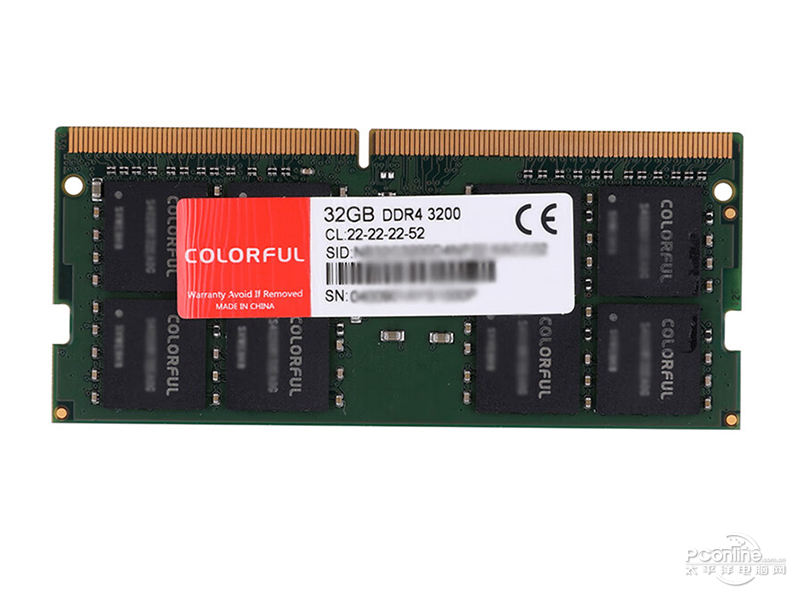 七彩虹DDR4 3200 32GB笔记本内存条 图片