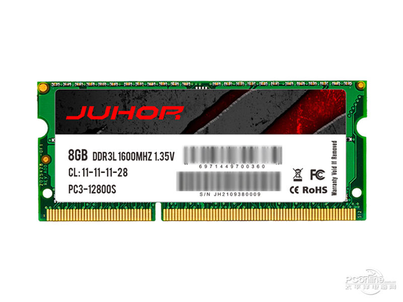 玖合DDR3L 1600 8GB笔记本内存条 图片