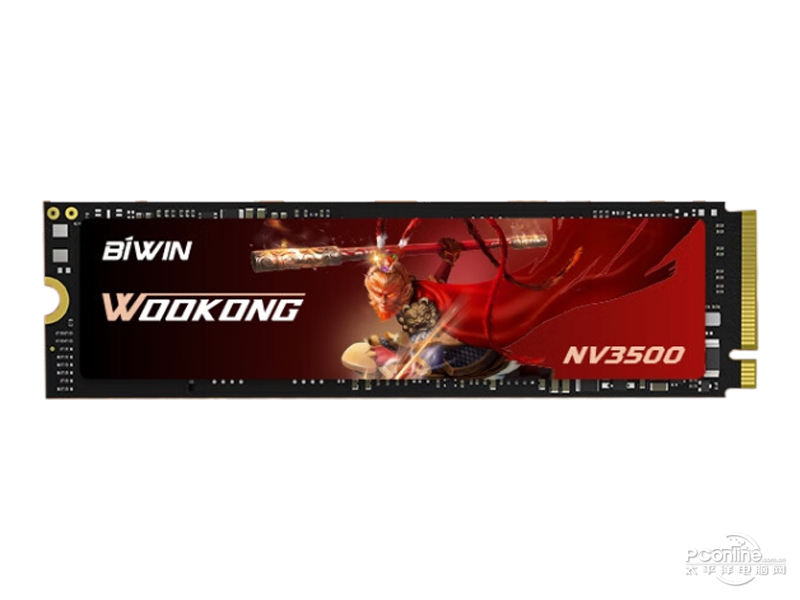 佰微NV3500 512GB M.2 SSD 正面