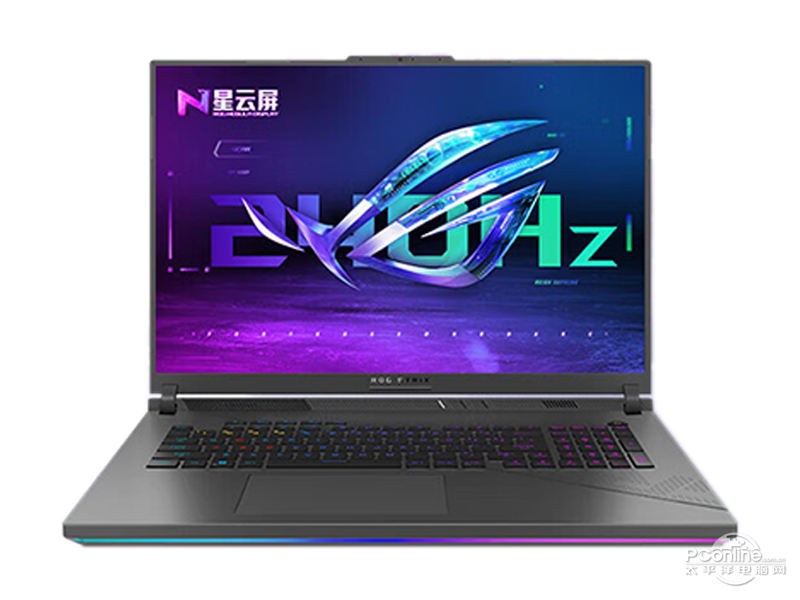 ROG枪神8 Plus(酷睿i9-14900HX/16GB/1TB/RTX4060/2.5K/240Hz) 前视