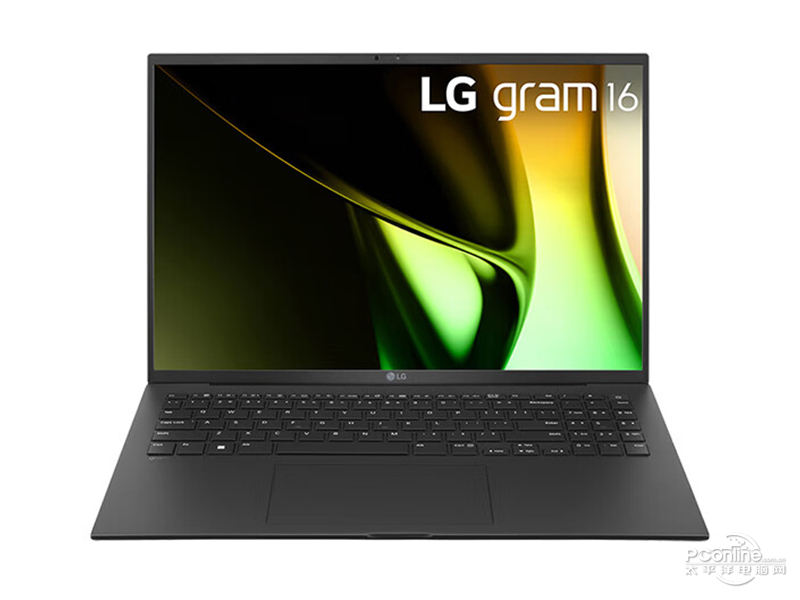 LG gram 2024款(酷睿Ultra5 125H/16GB/512GB/16英寸) 前视