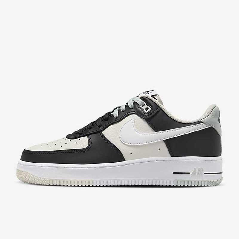 耐克男鞋nikeairforce1空军一号af1黑白低帮板鞋fd2592002